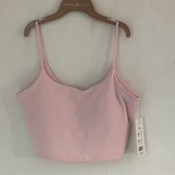 Harmony & Balance Athletic Crop Top and Leggings Set, Size XL, Pink, NWT - Picture 2 of 13